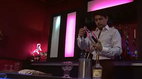a barman fucks a busty blonde pole dancer and pisses on her at the end 1733438647