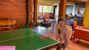 Playing Strip Pong With Cousin – We End Up Having Sex